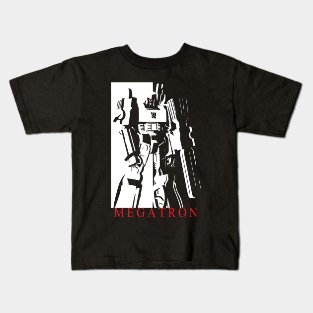 Megatron Kids T-Shirt by Uniq_Designs